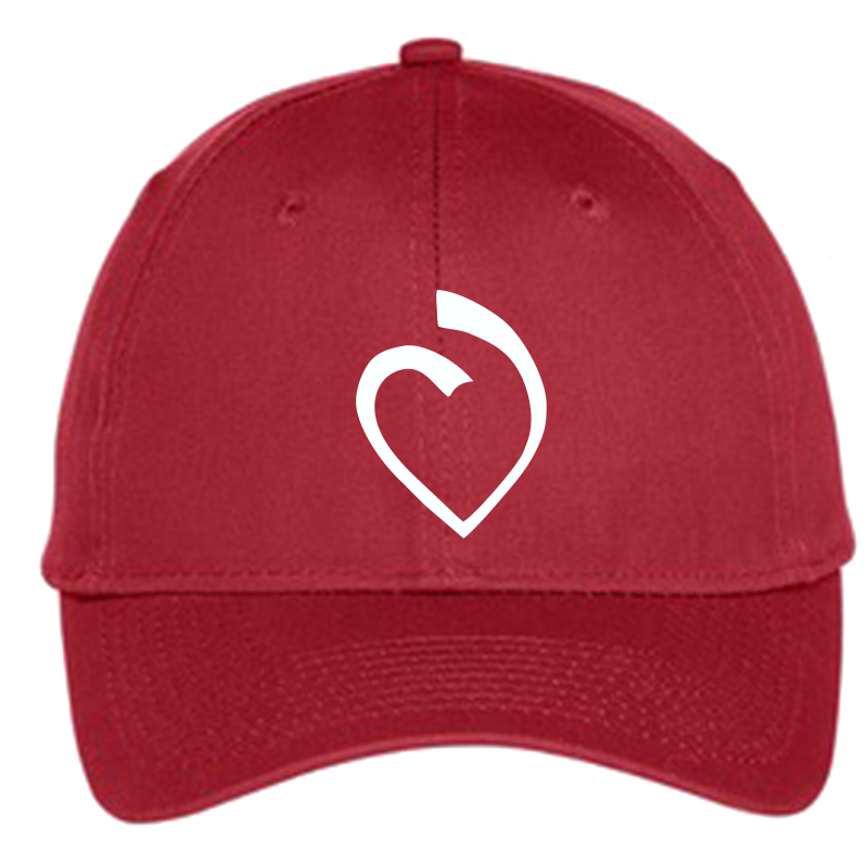 13. Sacred Heart Six-Panel Unstructured Twill Cap