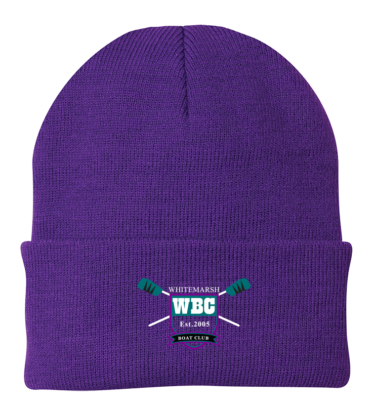 WBC Cuffed Beanie -Purple