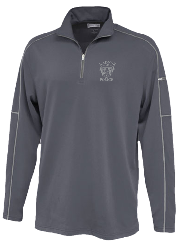 Radnor Police precision mid-weight 1/4 zip