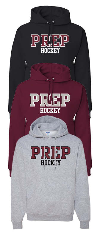 SJP Hockey  Appliqued Hooded Sweatshirt