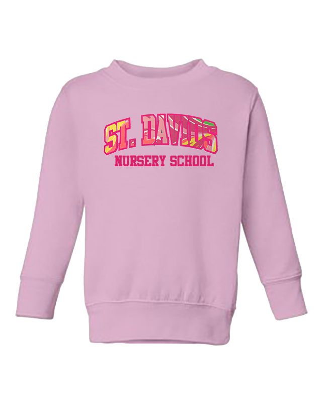 SDNS Pullover Appliqued Crew Neck Sweatshirt