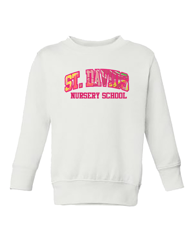 SDNS Pullover Appliqued Crew Neck Sweatshirt