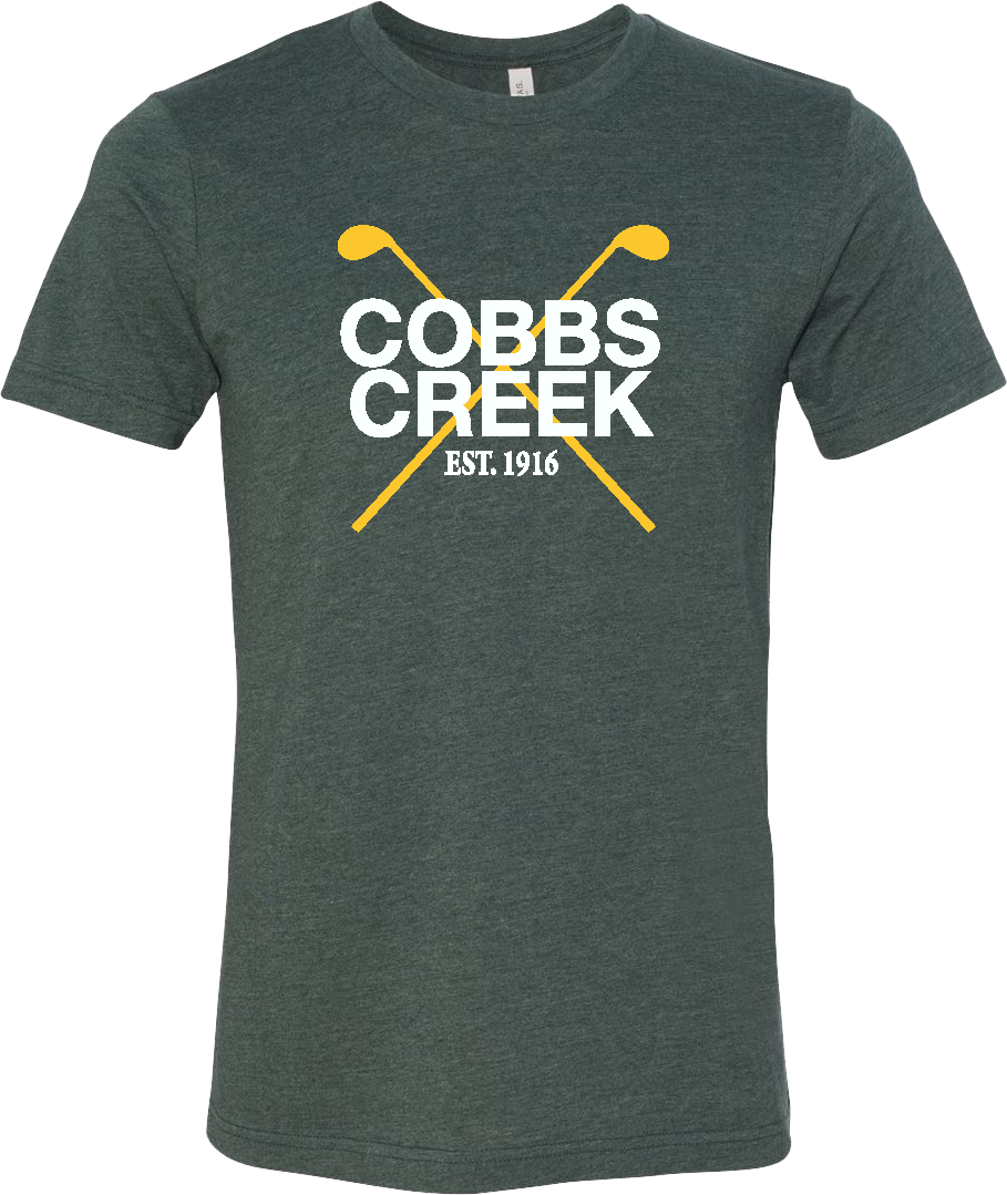 Cobbs Creek Unisex Jersey T-Shirt -FOREST GREEN
