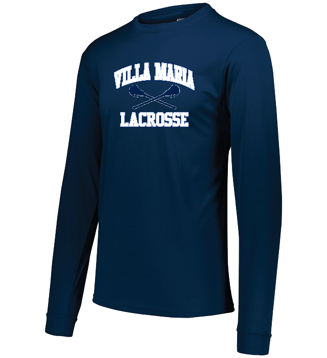  Villa Maria Lacrosse L/S T-Shirt -NAVY