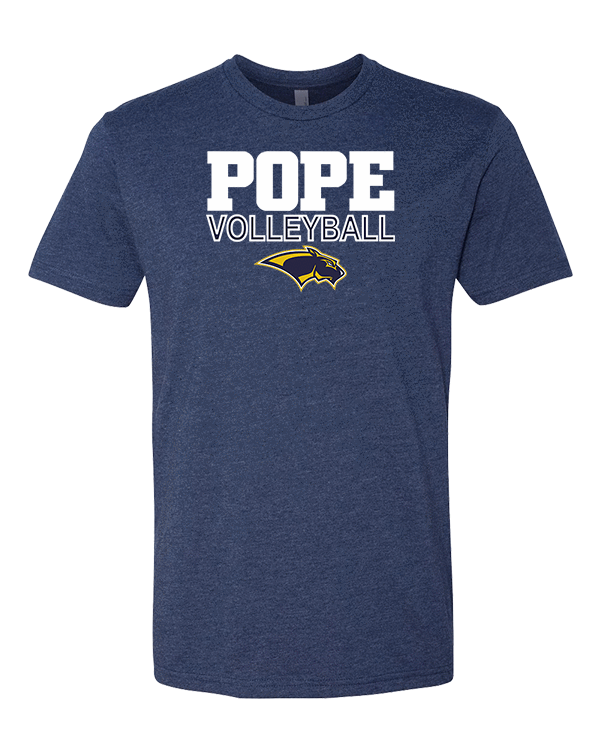 3. Pope John Paul II Volleyball Cotton Blended T-shirt