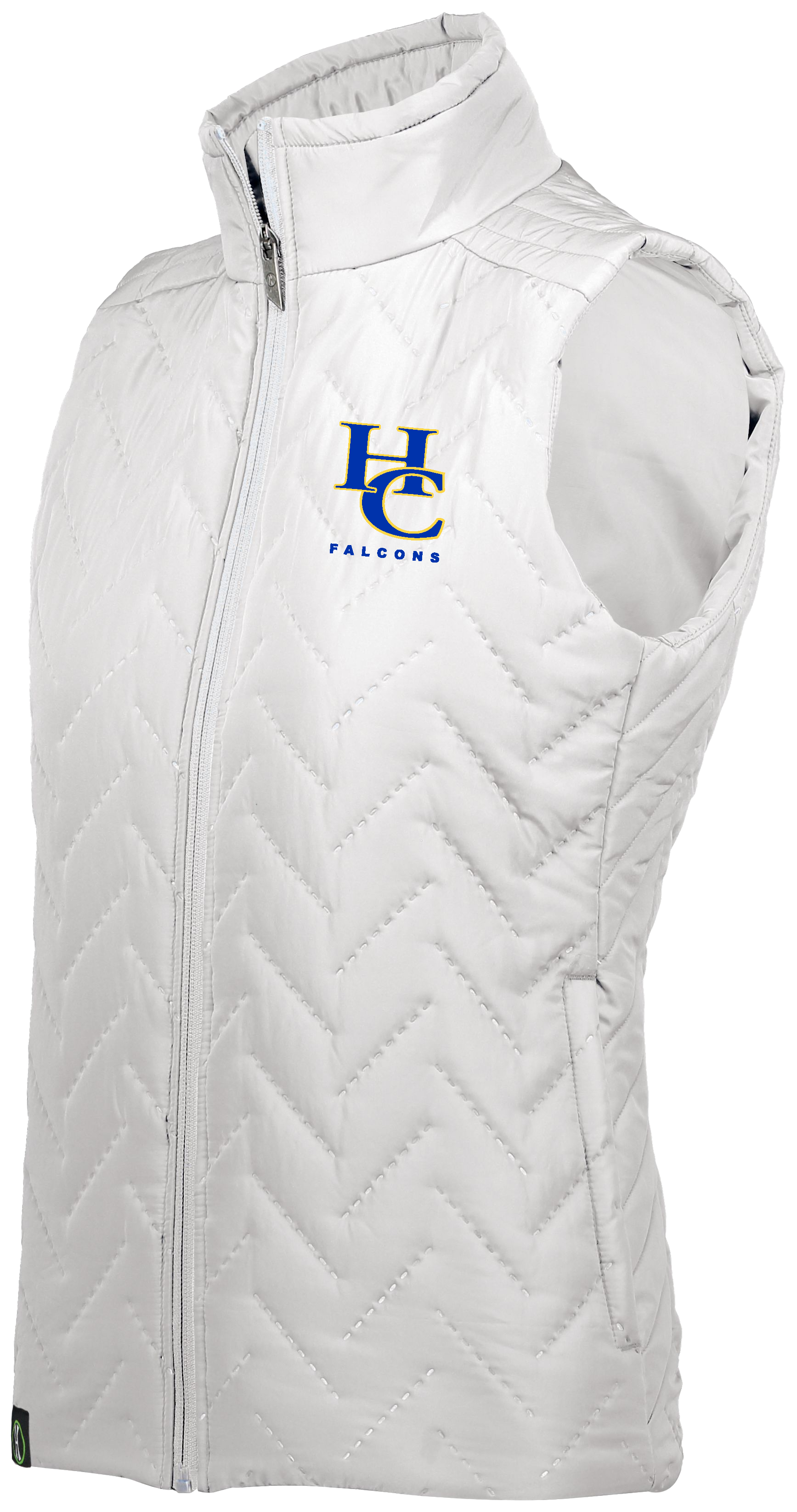 HC Ladies Repreve Eco Vest -WHITE