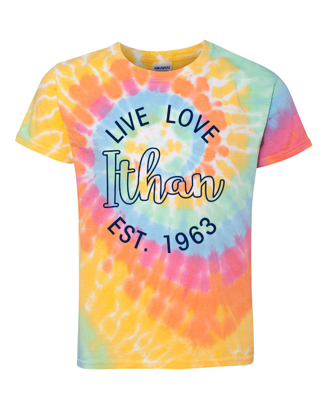 IES  Live Love Tye Dye Tshirt