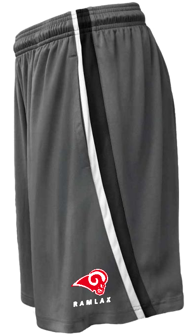HGL Pennant Torque Shorts -Grey/Black Stripe