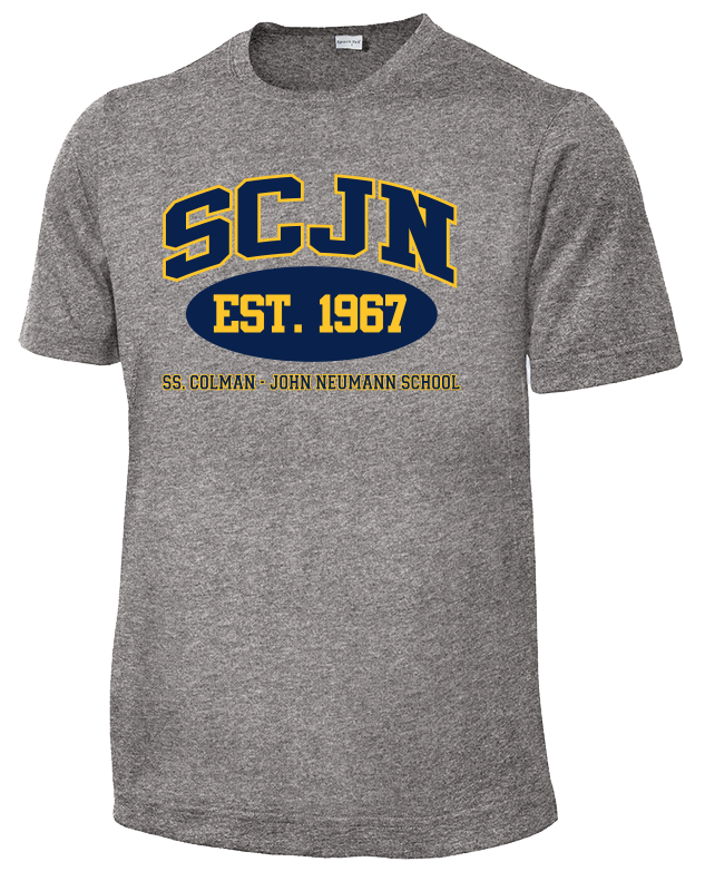 SCJN 5th-8th Grade Gym Uniform Tshirt - SCJN Ss. Colman-John Neumann ...
