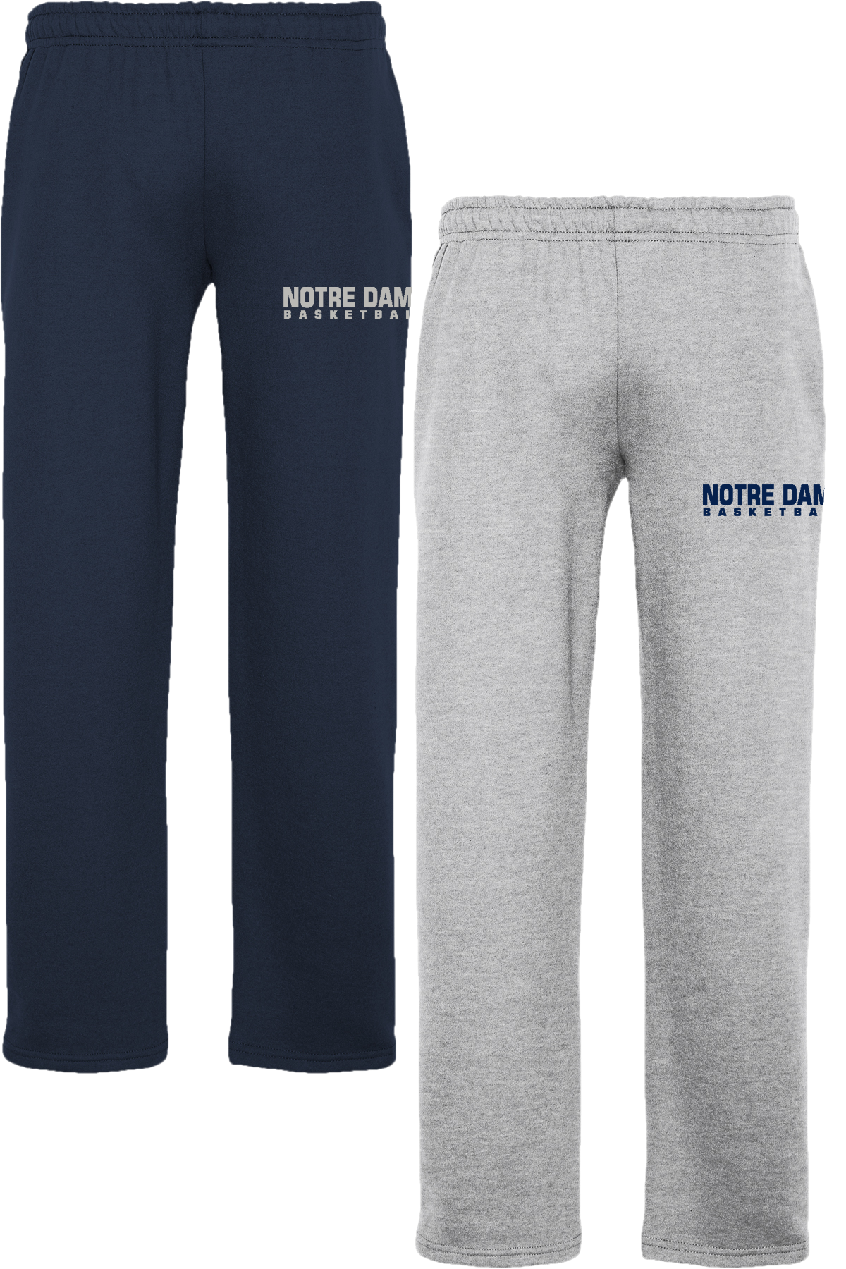 NDB Open Cuff Sweatpants -Sport Grey or Navy