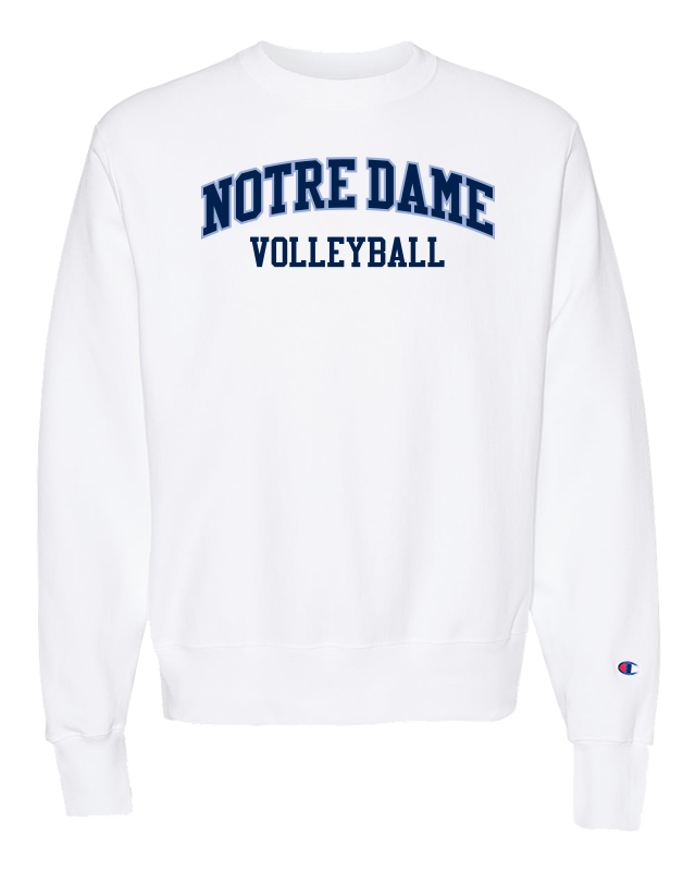 ND Volleyball Champion Crewneck Sweatshirt