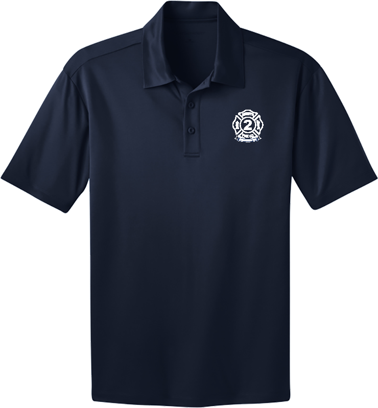 BFC Port Authority Silk Touch Performance Polo -NAVY