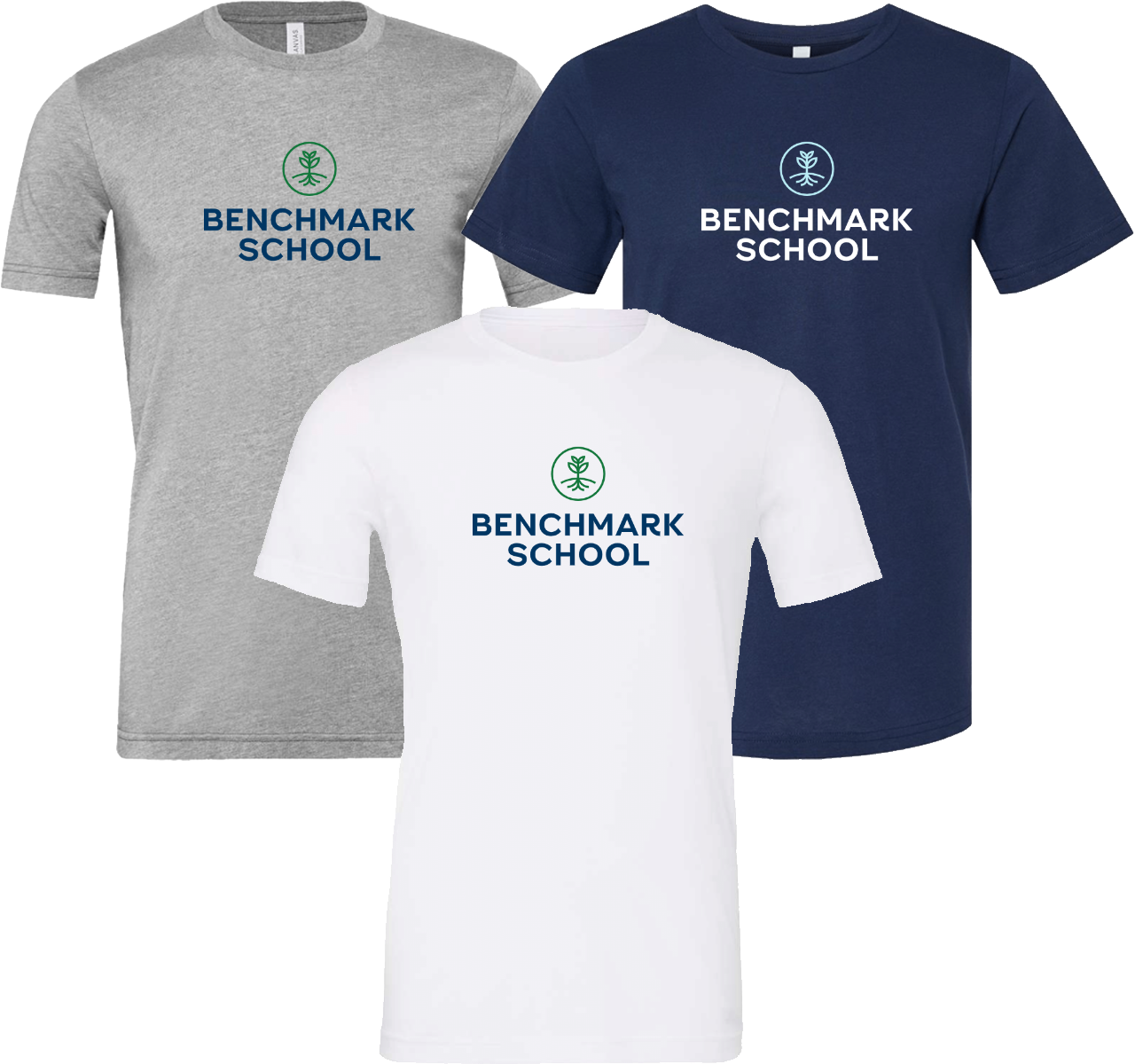 Benchmark School Ring Spun S/S T-Shirt