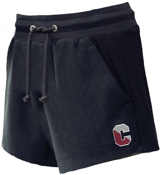 CGL Fleece Shorts with Pockets -BLACK