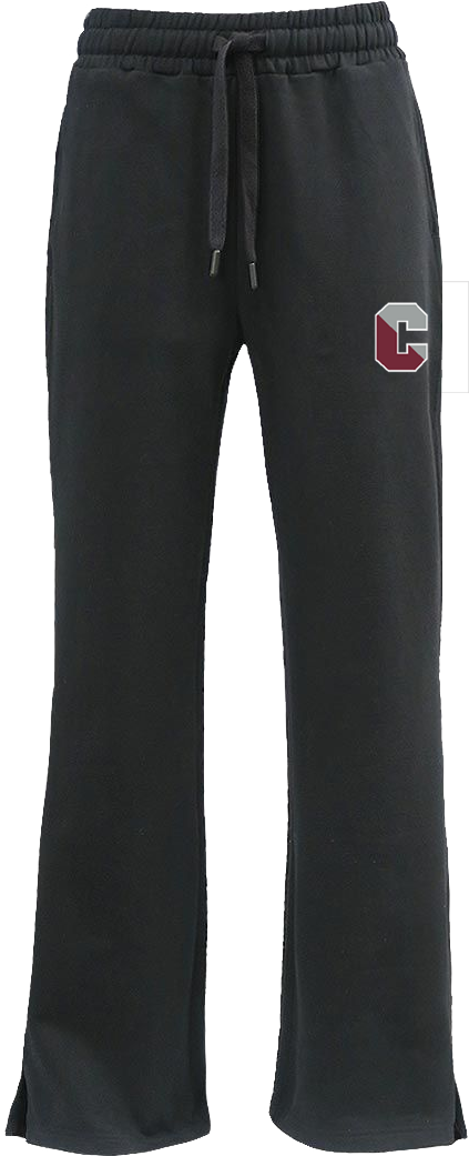 CGL Women's Flare Sweatpants -BLACK