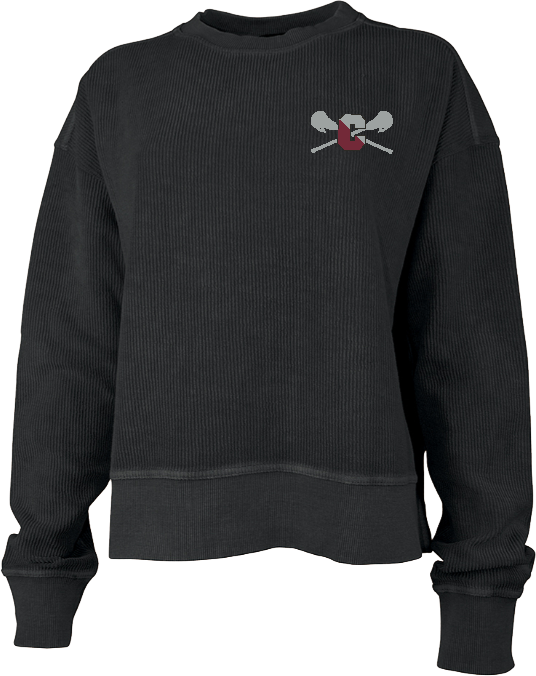 CGL Camden Crew Crop Sweatshirt -VINTAGE BLACK