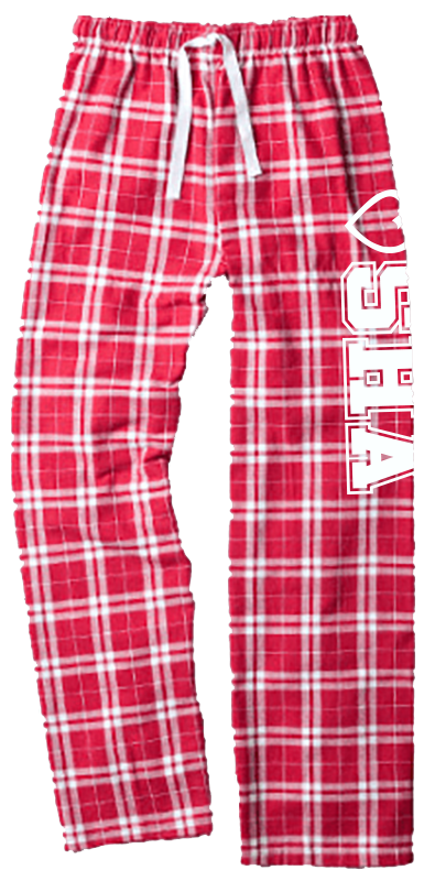 pink flannel pants