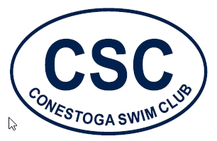 Conestoga Swim Club Car Magnet
