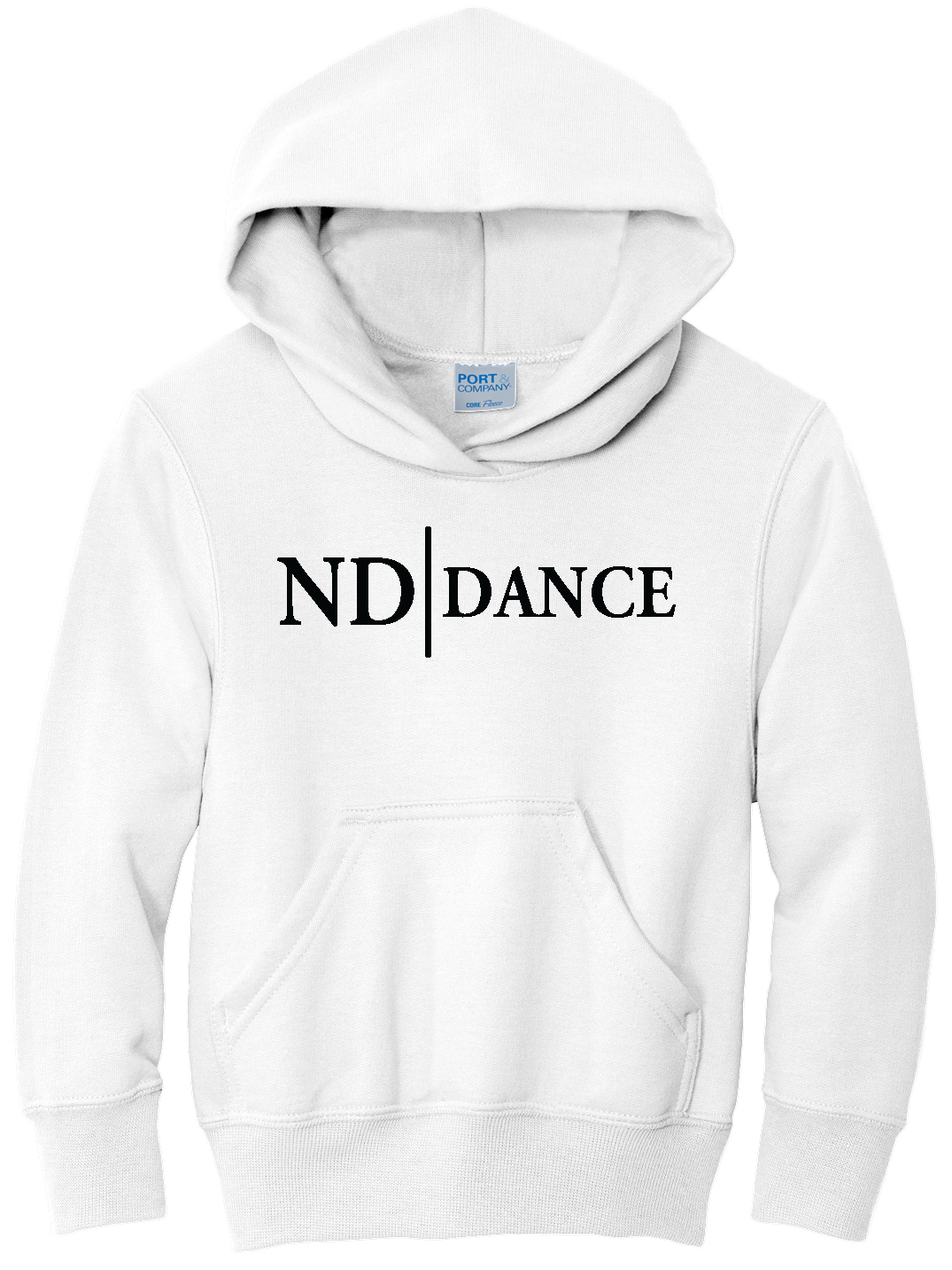 NDDC Hooded Sweatshirt -WHITE