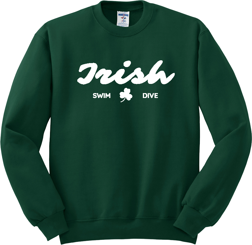 NDSWIM NuBlend Crewneck Sweatshirt -FOREST GREEN