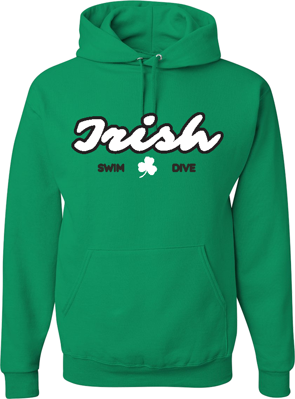 NDSWIM Appliqued Hooded Sweatshirt -KELLY