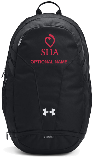 SHA Under Armour Backpack -BLACK