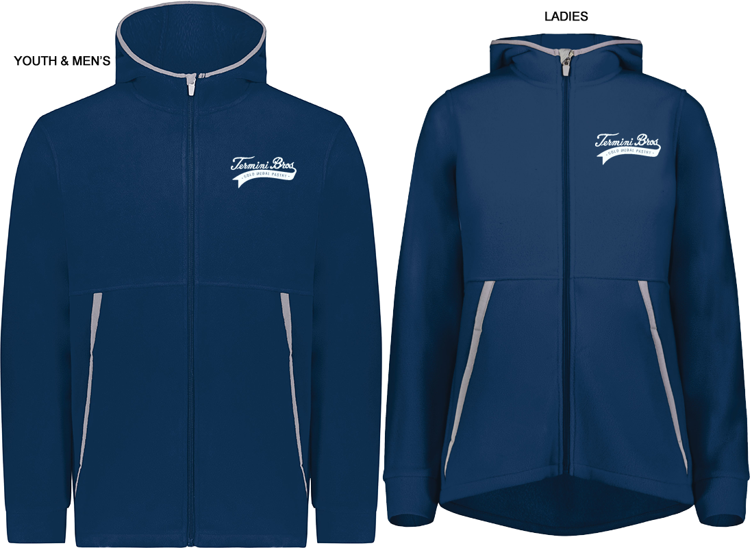 Termini Chill Fleece 2.0 Full-Zip Hoodie Jacket -Navy