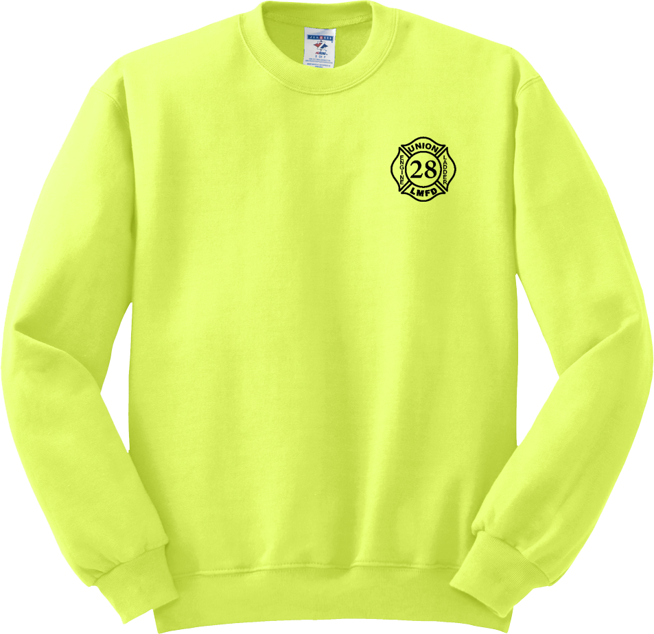 UF NuBlend Crewneck Sweatshirt -SAFETY GREEN