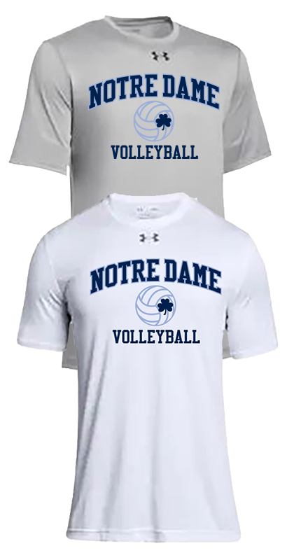 ND Volleyball UA Short Sleeve GAME DAY Tshirt