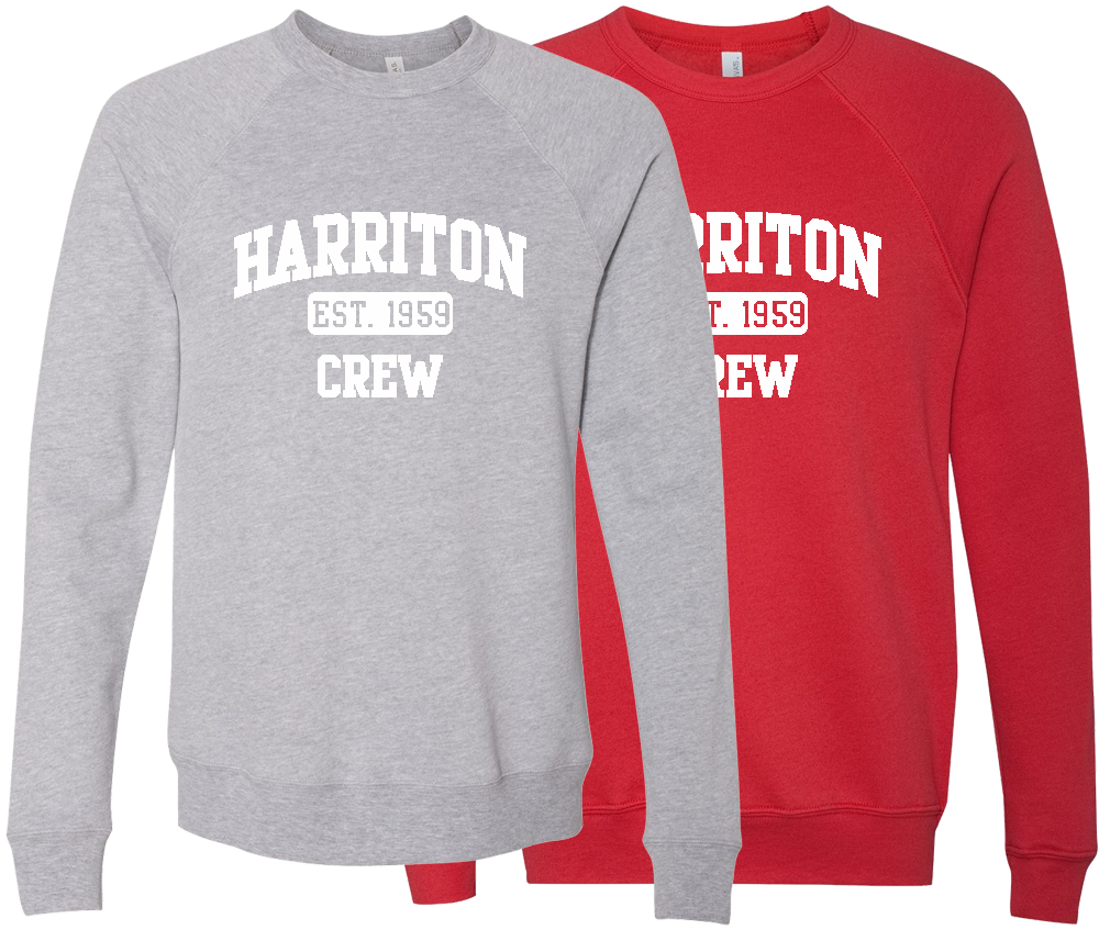 Harriton Crew Bella+Canvas Crewneck Sweatshirt 